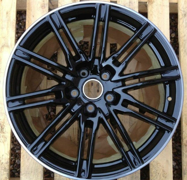Painted Alloy Wheels Trim Technique